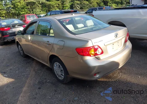 2009 Toyota Corolla Le from USA, damaged, VIN 2T1BU40EX9C166819